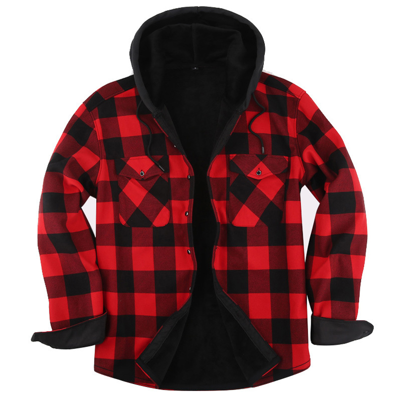 2023 Nieuwe Herfst En Winter M - Flannel Shirt Lined recensie en prijs
