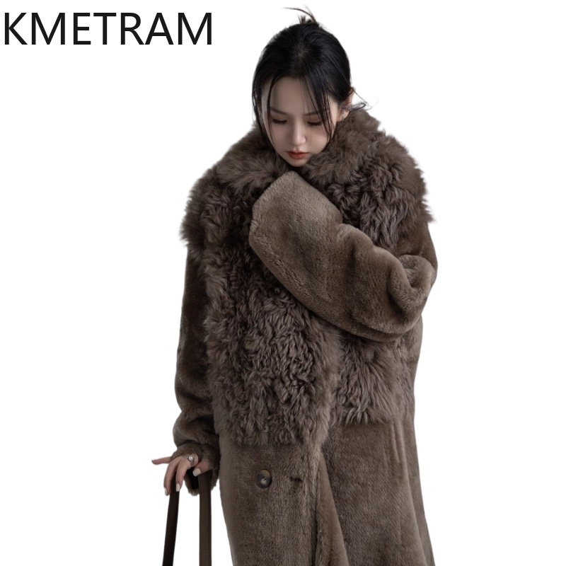 KMETRAM 100% Natuurlijke Tosca - Wool Coat Peacoat recensie en prijs