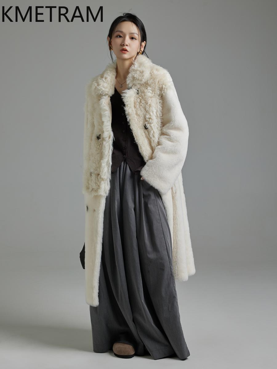 KMETRAM 100% Natuurlijke Tosca - Wool Coat Peacoat recensie en prijs